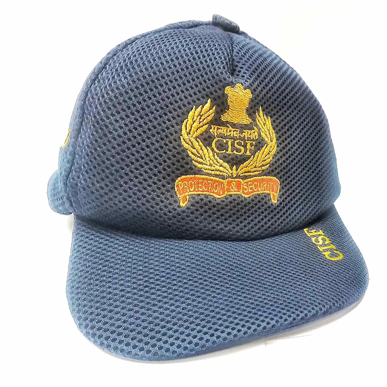 ASG Blue Cap Unisex Fit on Model