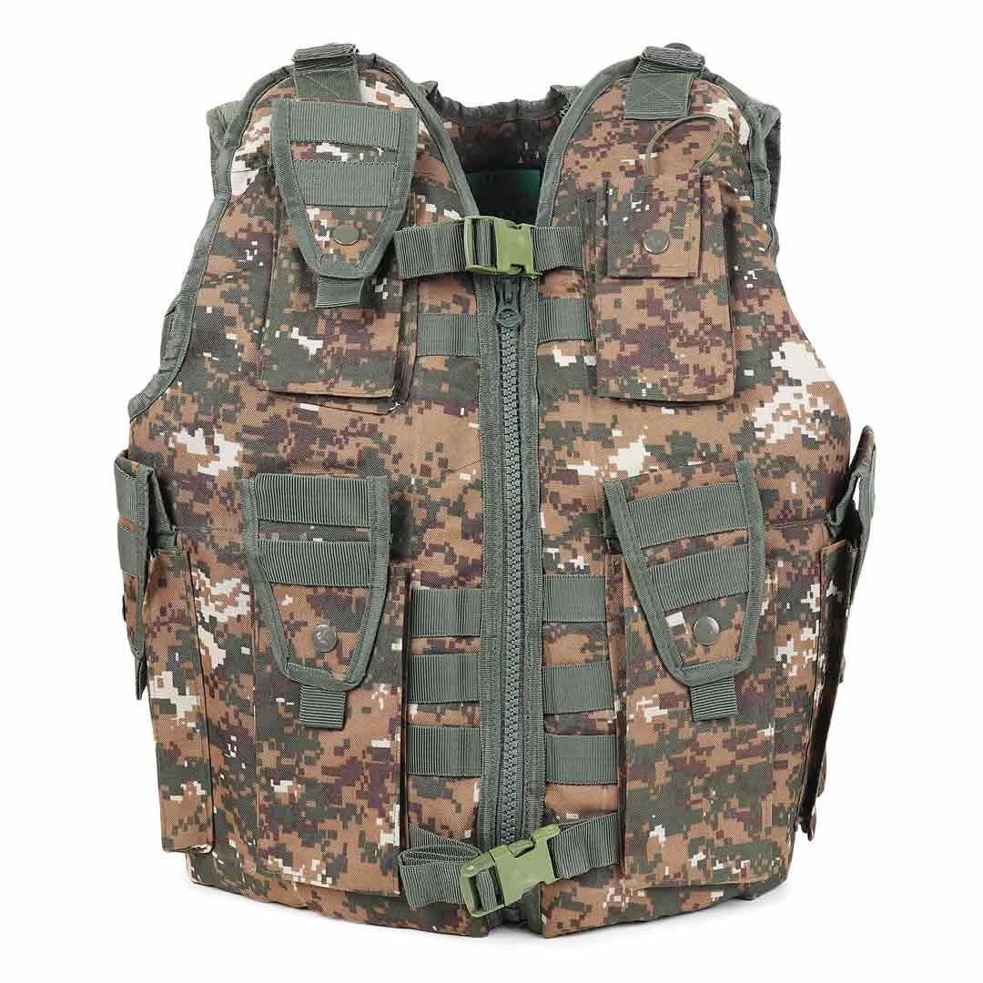 Jungle Camouflage Plate Carrier Harness