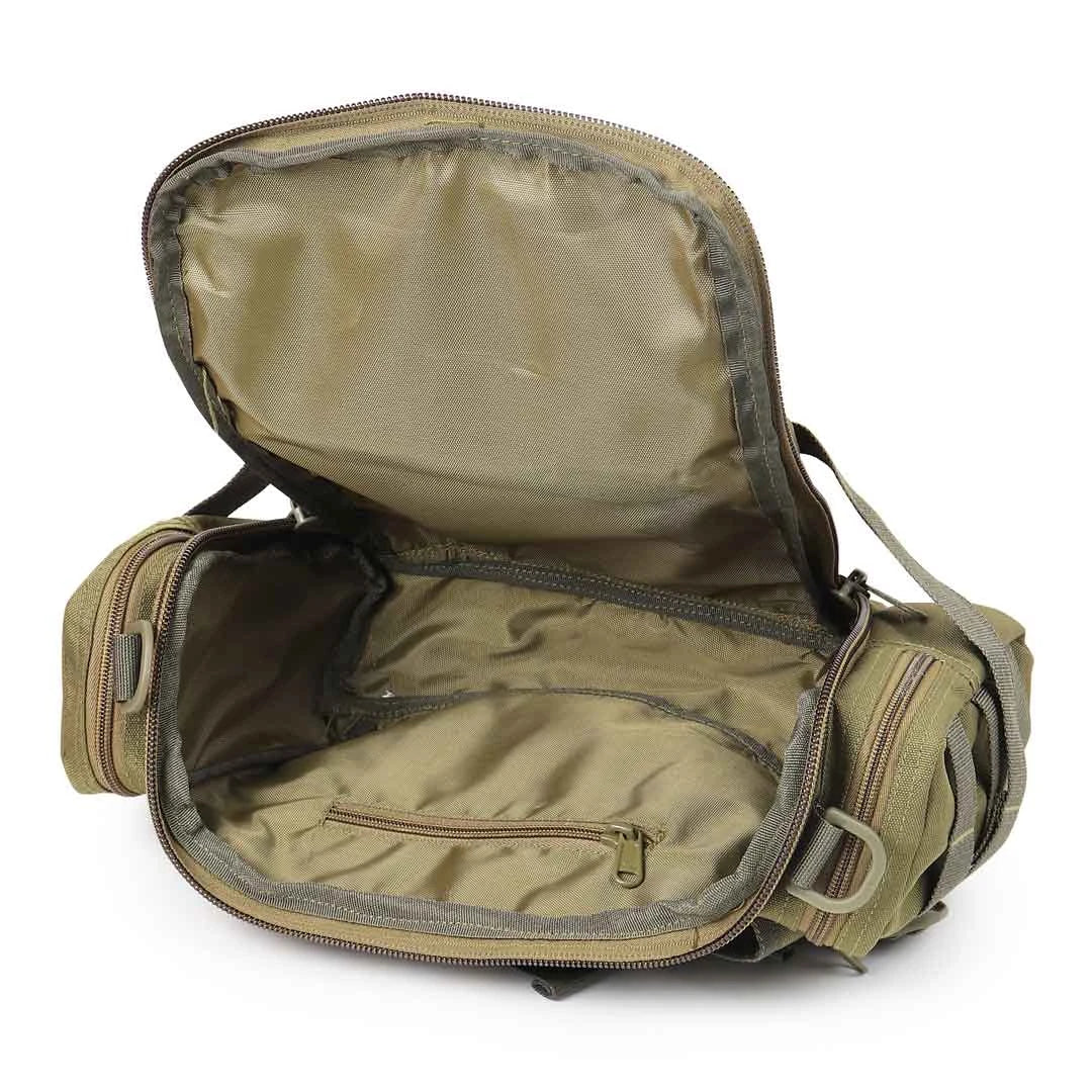 Olive Green Soldiers Personal Accessories Bag.