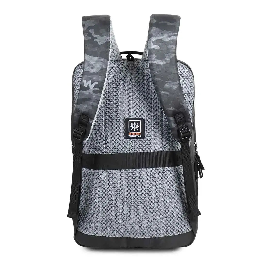 Seeker Laptop Backpack-Black Metallic